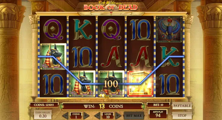 Book of Dead gameplay screenshot